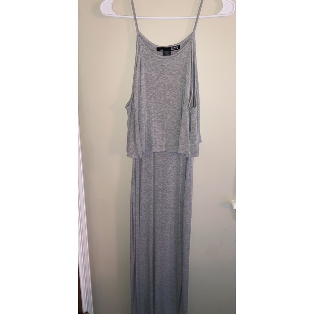 Grey maxi dress